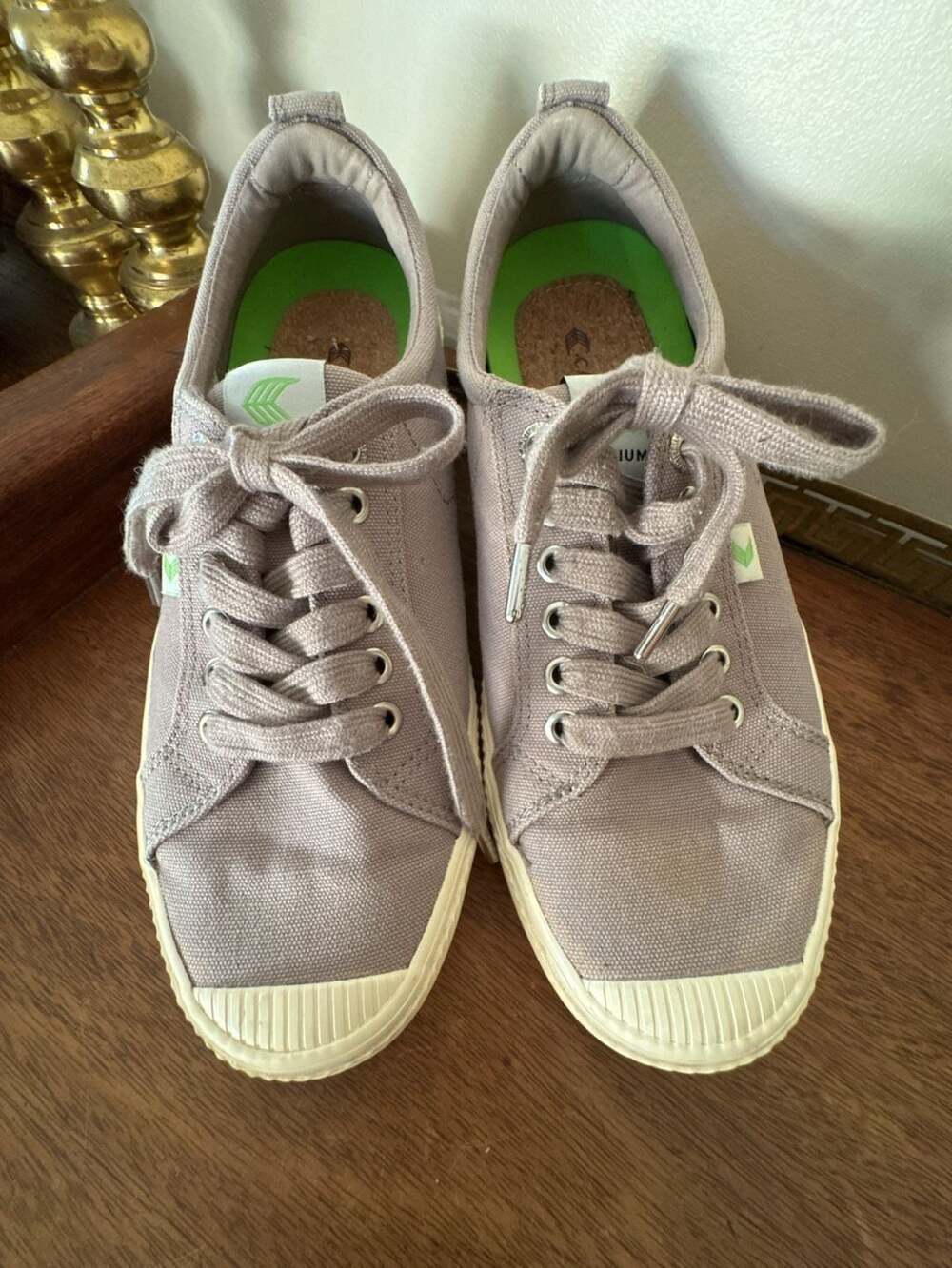 Cariuma Oca Low Sneakers Mystic Gray Canvas